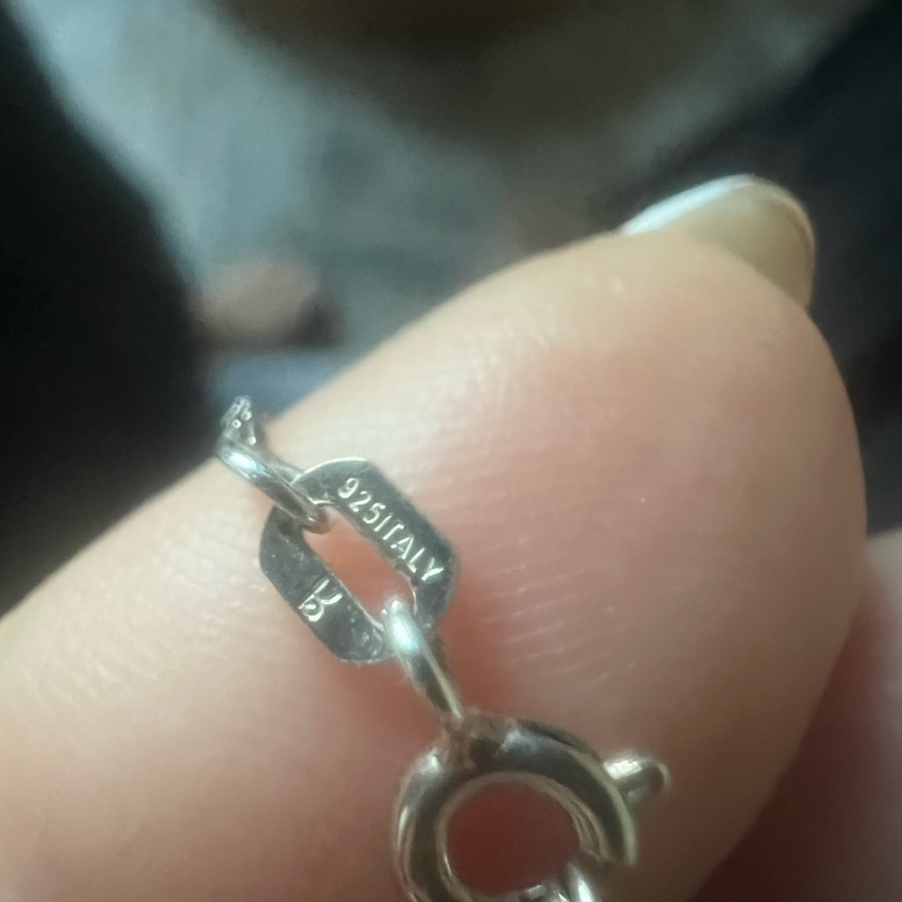 925 Italy chain with mermaid pendant - Picture 5 of 6